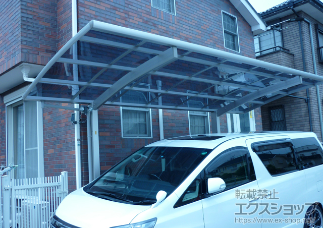 東京都町田市ののカーポート プレシオスポート 積雪〜20cm対応 施工例