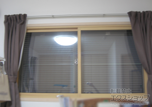 大阪府河内長野市のの二重窓（内窓） インプラス ダストバリア仕様 開き窓 施工例