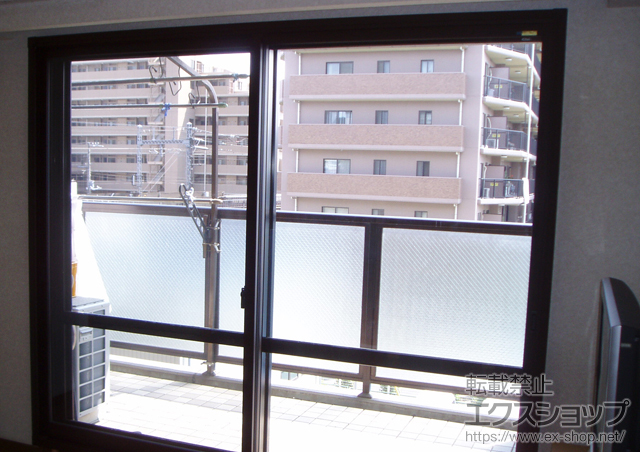 千葉県船橋市のの二重窓（内窓） インプラス ダストバリア仕様 引違い窓 2枚建 施工例