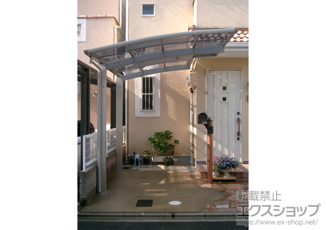 京都府京都市ののカーポート プレシオスポート 積雪〜20cm対応 施工例