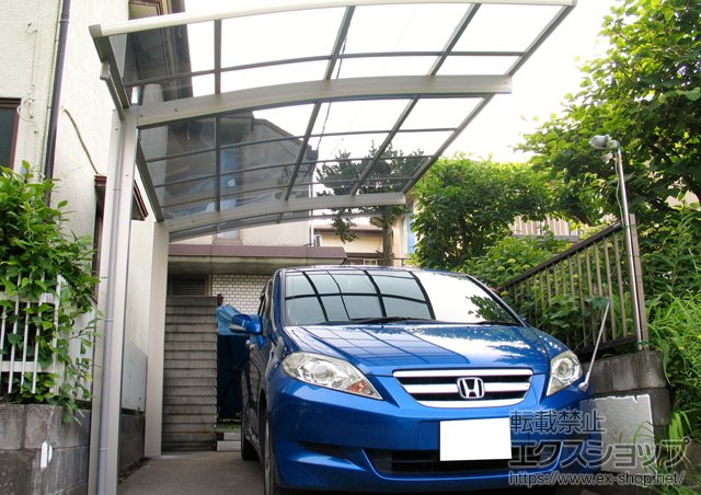 埼玉県川口市ののカーポート プレシオスポート 積雪〜20cm対応 施工例