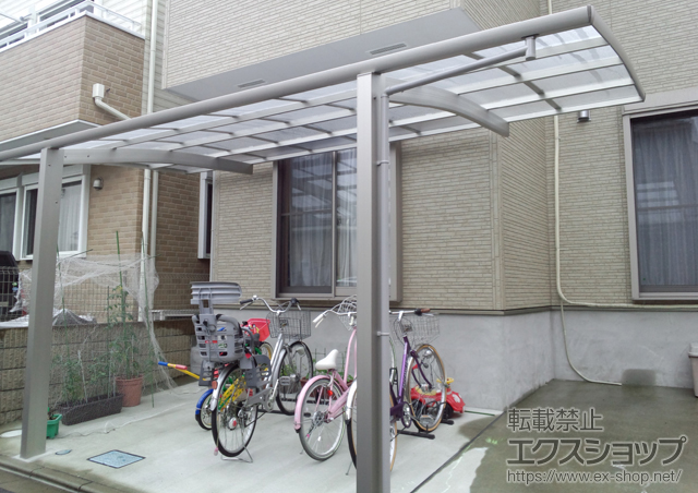 神奈川県大和市ののカーポート レイナポート 積雪〜20cm対応 施工例