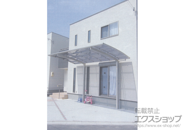 和歌山県和歌山市ののカーポート レイナポート　積雪〜20cm対応 施工例