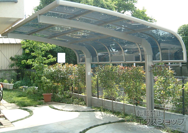 東京都西東京市のLIXIL リクシル（トステム）のカーポート テールポートシグマIII 積雪〜30cm対応 施工例