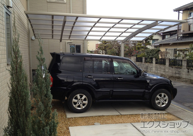 愛媛県松山市ののカーポート レイナポート 積雪〜20cm対応 施工例