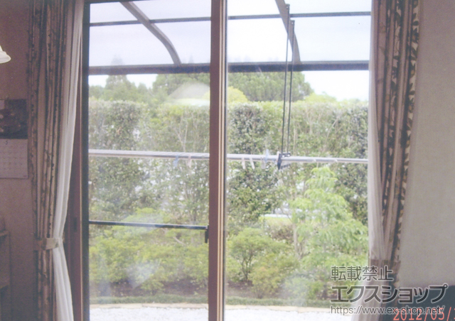 熊本県阿蘇郡西原村のの二重窓（内窓） インプラス ダストバリア仕様 引違い窓 2枚建 施工例