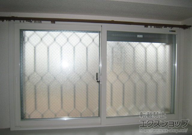 滋賀県大津市のの二重窓（内窓） インプラス ダストバリア仕様 引違い窓 2枚建 施工例