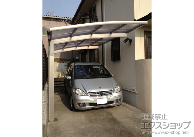 愛知県稲沢市ののカーポート レイナツインポート 積雪〜20cm対応 施工例