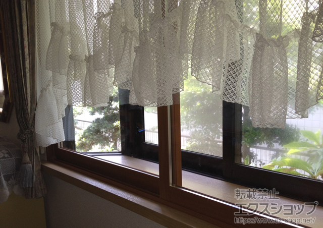 岐阜県各務原市のの二重窓（内窓） インプラス ダストバリア仕様 引違い窓 2枚建 施工例