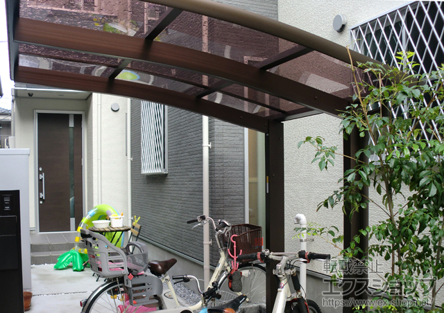 東京都江東区ののサイクルポート・駐輪場 レイナポート ミニ 積雪〜20cm対応 施工例