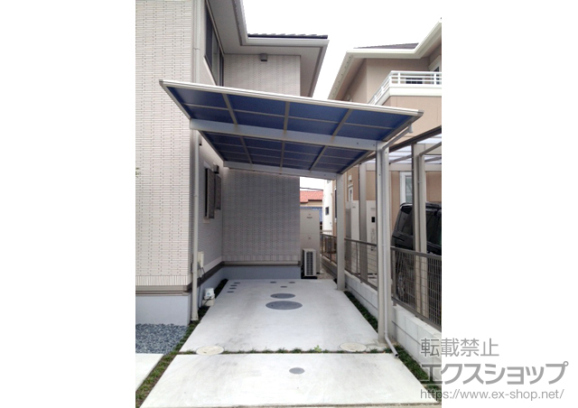 愛知県豊田市ののカーポート エフルージュ 積雪〜20ｃｍ対応 施工例