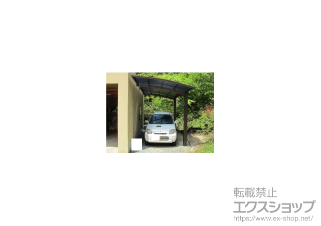 奈良県五條市ののカーポート レイナポート 積雪〜20?対応 施工例