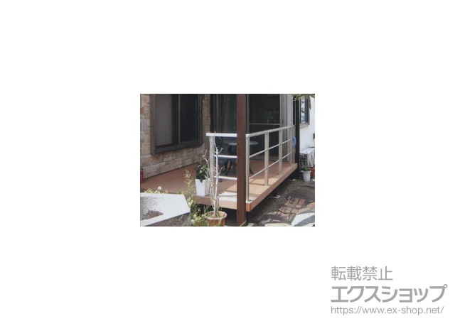 ��ʌ������s�̂̃e���X�����A�E�b�h�f�b�L ���E�b�h�f�b�L 200 �P�� +�V���v�����_���f�b�L�t�F���X2�^�����i�q2�{�^�C�v�� �{�H��