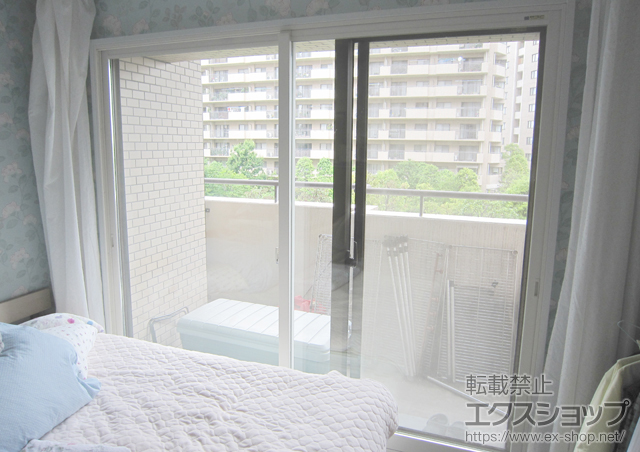 神奈川県横浜市のの二重窓（内窓） インプラス ダストバリア仕様 引違い窓 2枚建 施工例