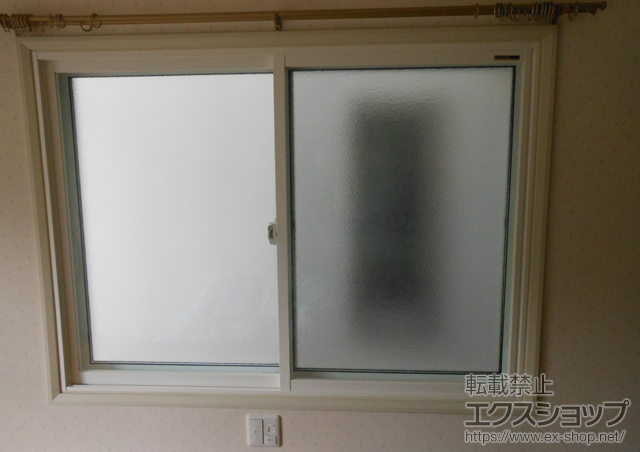 大阪府豊中市のの二重窓（内窓） プラマードU 引違い窓 2枚建 施工例