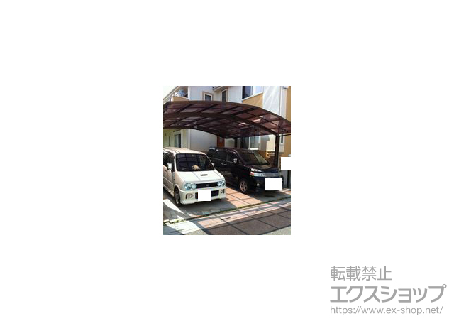 埼玉県さいたま市ののカーポート レイナポート M合掌 積雪〜20cm対応 施工例