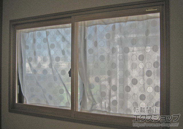 大阪府和泉市のの二重窓（内窓） プラマードU 引違い窓 2枚建 施工例