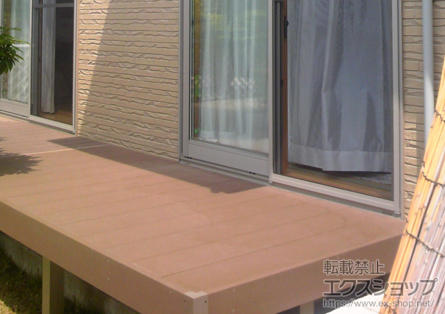 長野県長野市ののウッドデッキ リウッドデッキ 施工例