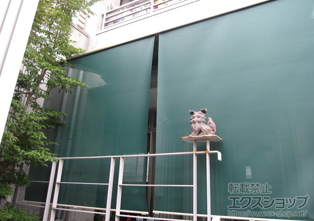 静岡県駿東郡長泉町のLIXIL リクシル（トステム）のオーニング・日よけ 彩鳥CR型 ボックスタイプ 施工例