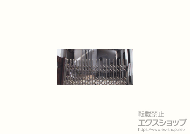 神奈川県大和市ののカーゲート トリップゲート ペットガード型 ノンレール 片開き 施工例