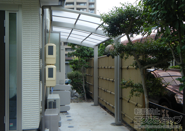 愛知県名古屋市ののカーポート プレシオスポート 積雪〜20cm対応 施工例