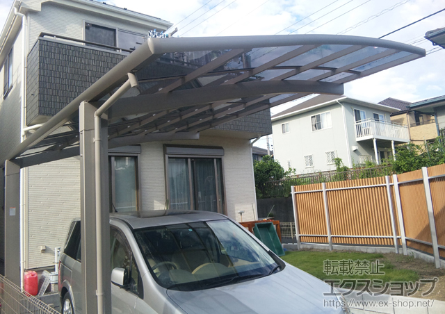 神奈川県横浜市ののフェンス・柵 ハイグリッドフェンスUF8型 フリーポールタイプ 施工例