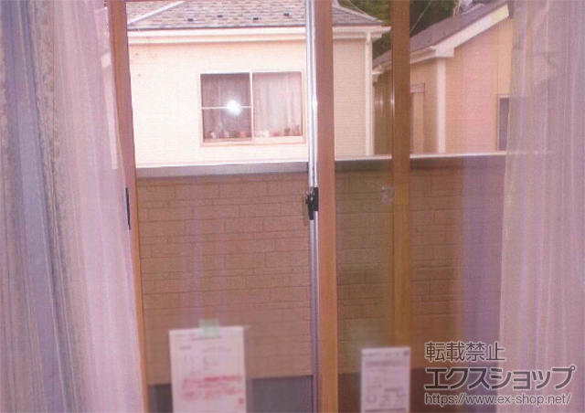 埼玉県南埼玉郡白岡町のの二重窓（内窓） プラマードU 防犯仕様 引違い窓 2枚建 施工例