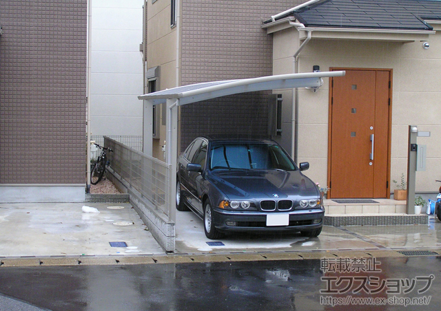 千葉県松戸市ののカーポート レイナポート 積雪〜20cm対応 施工例