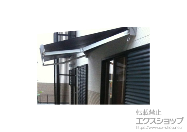 京都府京都市のLIXIL リクシル（トステム）のオーニング・日よけ 彩鳥S型 レギュラータイプ 手動式 施工例