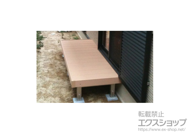 京都府京都市ののウッドデッキ リウッドデッキ200　単体 施工例