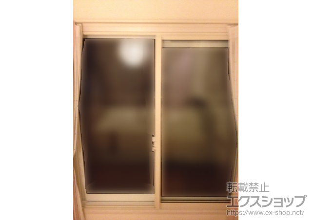 大阪府守口市のの二重窓（内窓） インプラス ダストバリア仕様 引違い窓 2枚建 施工例