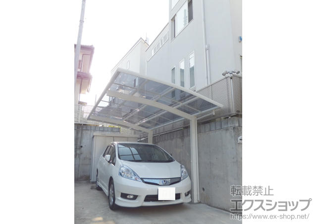 神奈川県横浜市ののカーポート レイナポート 積雪〜20cm対応 施工例