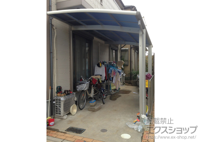 東京都江戸川区ののカーポート レイナポート 積雪〜20cm対応 施工例