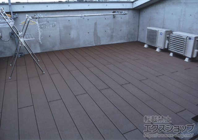 京都府京都市ののウッドデッキ リウッドデッキ 200 施工例