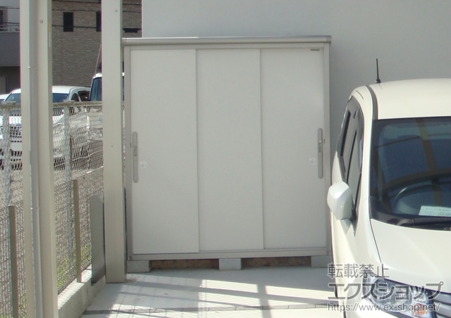 兵庫県神戸市のの物置・屋外倉庫 エスモ 一般型(ESD-1806AGL) 施工例