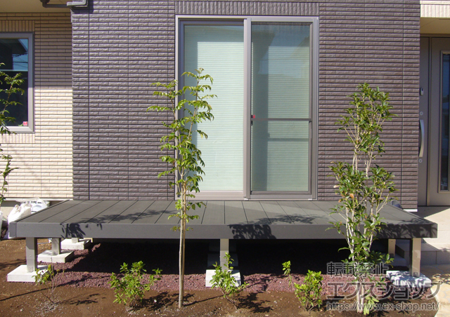 茨城県土浦市ののウッドデッキ リウッドデッキ200 施工例