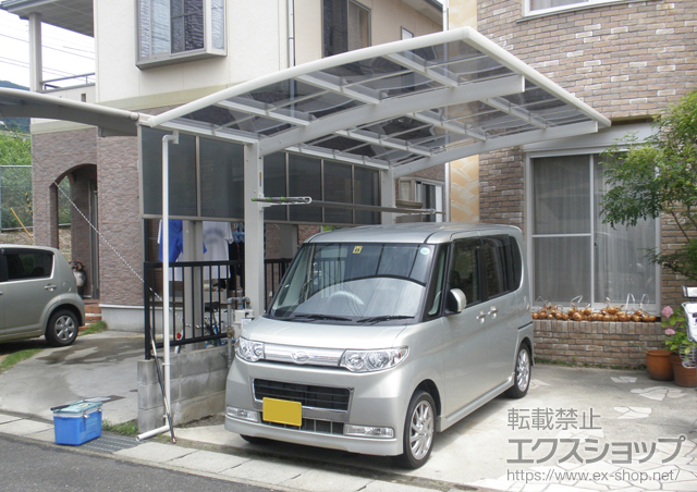 滋賀県大津市ののカーポート レイナポート　積雪〜20cm対応 施工例