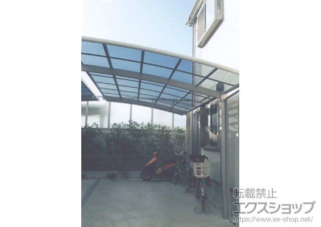 千葉県浦安市ののカーポート レイナポート 積雪〜20cm対応 施工例