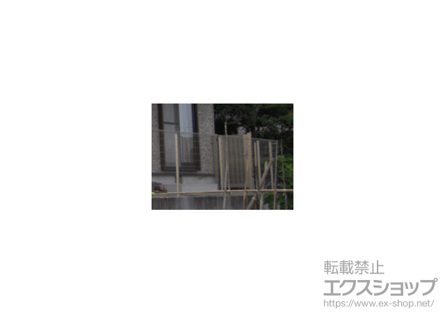 兵庫県加東市のの門扉 プリレオ R2型 片開き 柱使用 施工例