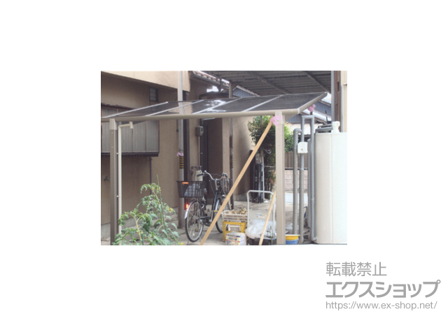 愛知県名古屋市ののカーポート カムフィNex F 積雪〜20ｃｍ対応 施工例