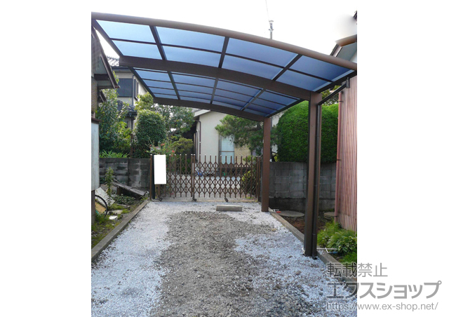 埼玉県さいたま市ののカーポート レイナポート 積雪〜20cm対応 施工例