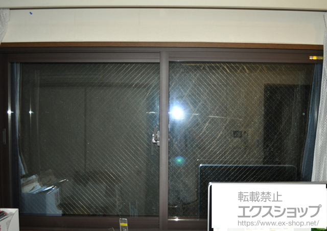 東京都渋谷区のの二重窓（内窓） インプラス ダストバリア仕様 引違い窓 2枚建 施工例