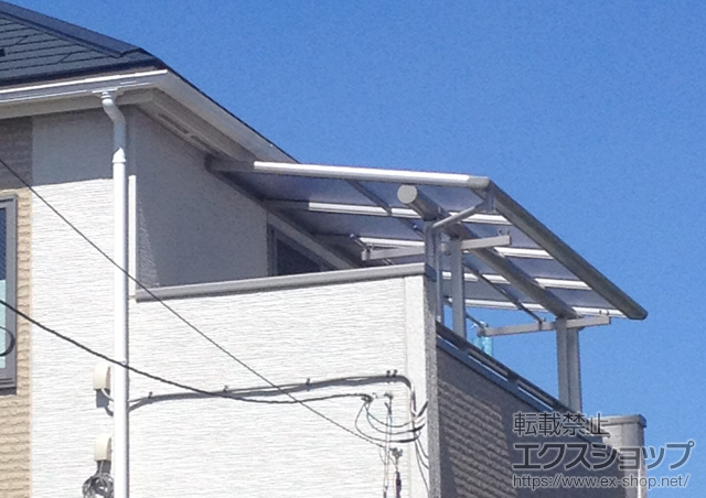 神奈川県横浜市ののテラス屋根 ヴェクターテラス F型 屋根タイプ 積雪〜20?対応 施工例