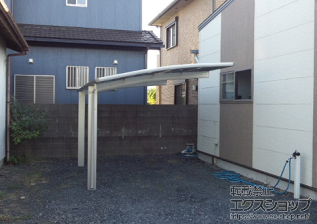 茨城県神栖市ののカーポート プレシオスポート 積雪〜20cm対応 施工例