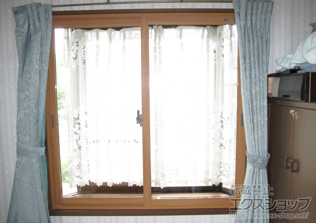 群馬県渋川市のの二重窓（内窓） インプラス ダストバリア仕様 引違い窓 2枚建て 施工例