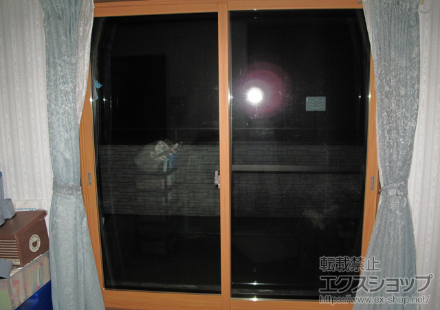 群馬県渋川市のの二重窓（内窓） インプラス ダストバリア仕様 引違い窓 2枚建て 施工例