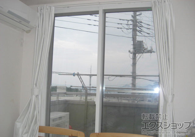 静岡県沼津市のの二重窓（内窓） プラメイクE 引違い窓 2枚建 施工例