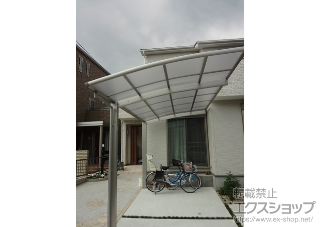 愛知県春日井市ののカーポート レイナポート 積雪〜20cm対応 施工例