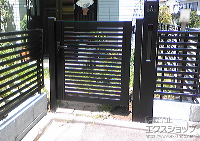 神奈川県茅ヶ崎市のの機能門柱・ポスト ファンクションユニット ウィルモダンスリム 施工例