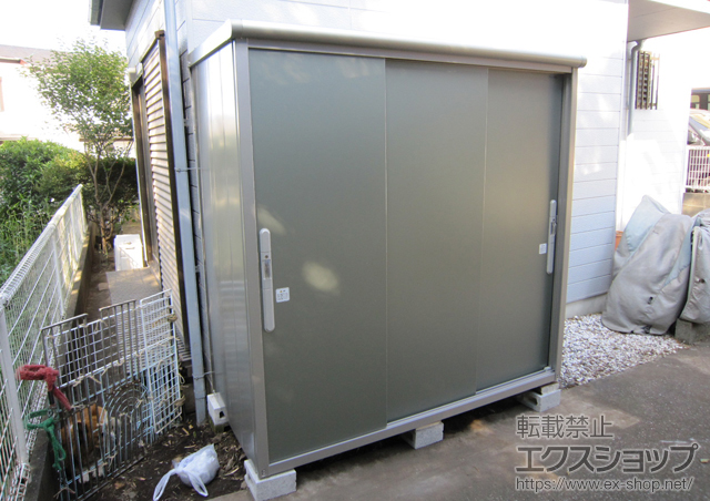 神奈川県横浜市のの物置・屋外倉庫 エスモ 一般型(ESD-1909AGL) 施工例